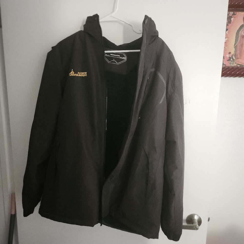 Weatherproof hooded mens jacket